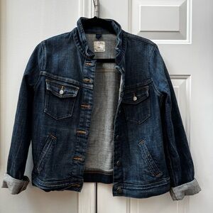 J. Crew Dark Blue Denim Jacket